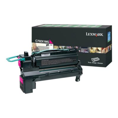 Lexmark C792X1MG High Yield Toner, Magenta Single Pack